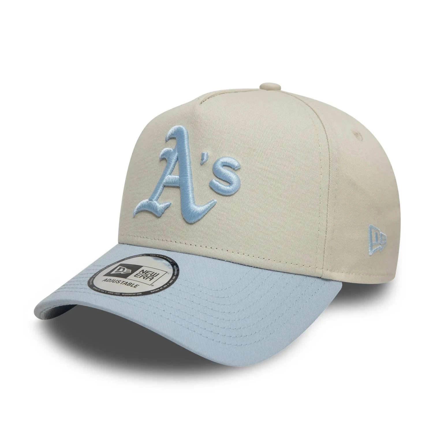 NEW ERA 9FORTY A-FRAME MLB OAKLAND ATHLETICS WORLD SERIES 1913 TWO TONE / SKY BLUE UV SNAPBACK CAP 7 NEW ERA 9FORTY A-FRAME MLB OAKLAND ATHLETICS WORLD SERIES 1913 TWO TONE / SKY BLUE UV SNAPBACK CAP - Image 5