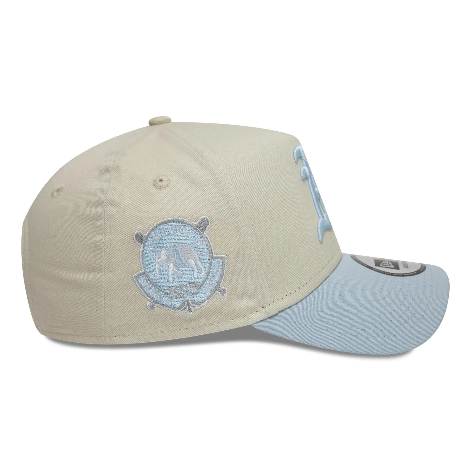 NEW ERA 9FORTY A-FRAME MLB OAKLAND ATHLETICS WORLD SERIES 1913 TWO TONE / SKY BLUE UV SNAPBACK CAP 5 NEW ERA 9FORTY A-FRAME MLB OAKLAND ATHLETICS WORLD SERIES 1913 TWO TONE / SKY BLUE UV SNAPBACK CAP - Image 3