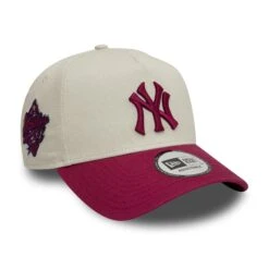 NEW ERA 9FORTY A-FRAME MLB NEW YORK YANKEES WORLD SERIES 1998 TWO TONE / RED UV SNAPBACK CAP