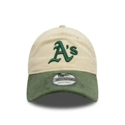 NEW ERA 9TWENTY MLB OAKLAND ATHLETICS BLOCK CORD TWO TONE CAP -Headwear store 60595245 1