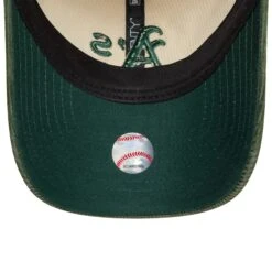NEW ERA 9TWENTY MLB OAKLAND ATHLETICS BLOCK CORD TWO TONE CAP -Headwear store 60595245 4