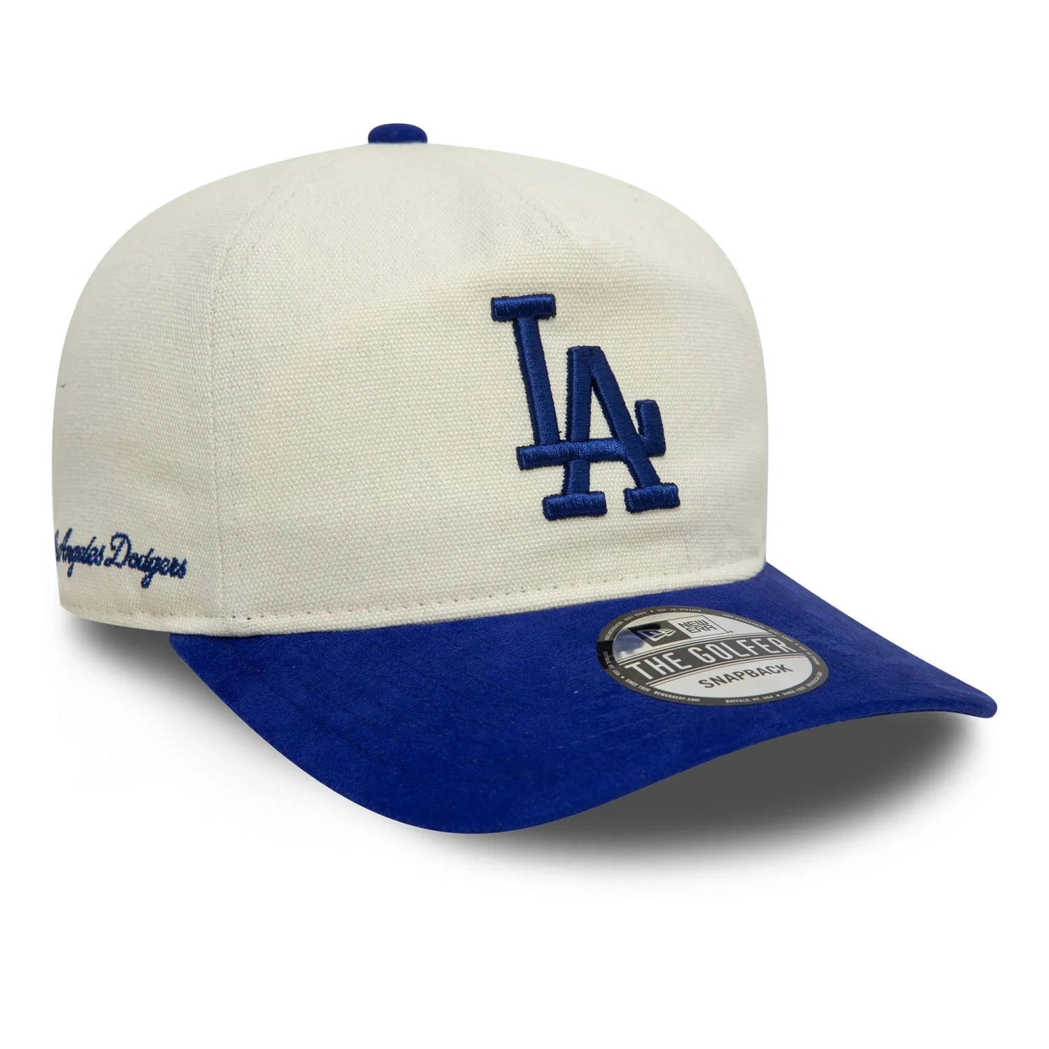 NEW ERA THE GOLFER SCRIPT PC MLB LOS ANGELES DODGERS TWO TONE SNAPBACK CAP 3 NEW ERA THE GOLFER SCRIPT PC MLB LOS ANGELES DODGERS TWO TONE SNAPBACK CAP