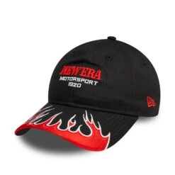 NEW ERA 9TWENTY WMNS NEW ERA MOTORSPORT FLAME VISOR BLACK CAP