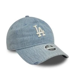 NEW ERA 9TWENTY WMNS MLB LOS ANGELES DODGERS ACID DENIM PASTEL BLUE CAP -Headwear store 60595376 2