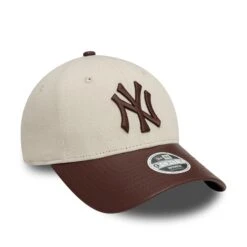 NEW ERA 9FORTY WOMEN PU VISOR MLB NEW YORK YANKEES TWO TONE CAP -Headwear store 60595387 2