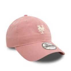 NEW ERA 9TWENTY MLB NEW YORK METS MINI WASHED DARK PINK CAP -Headwear store 60595428 2