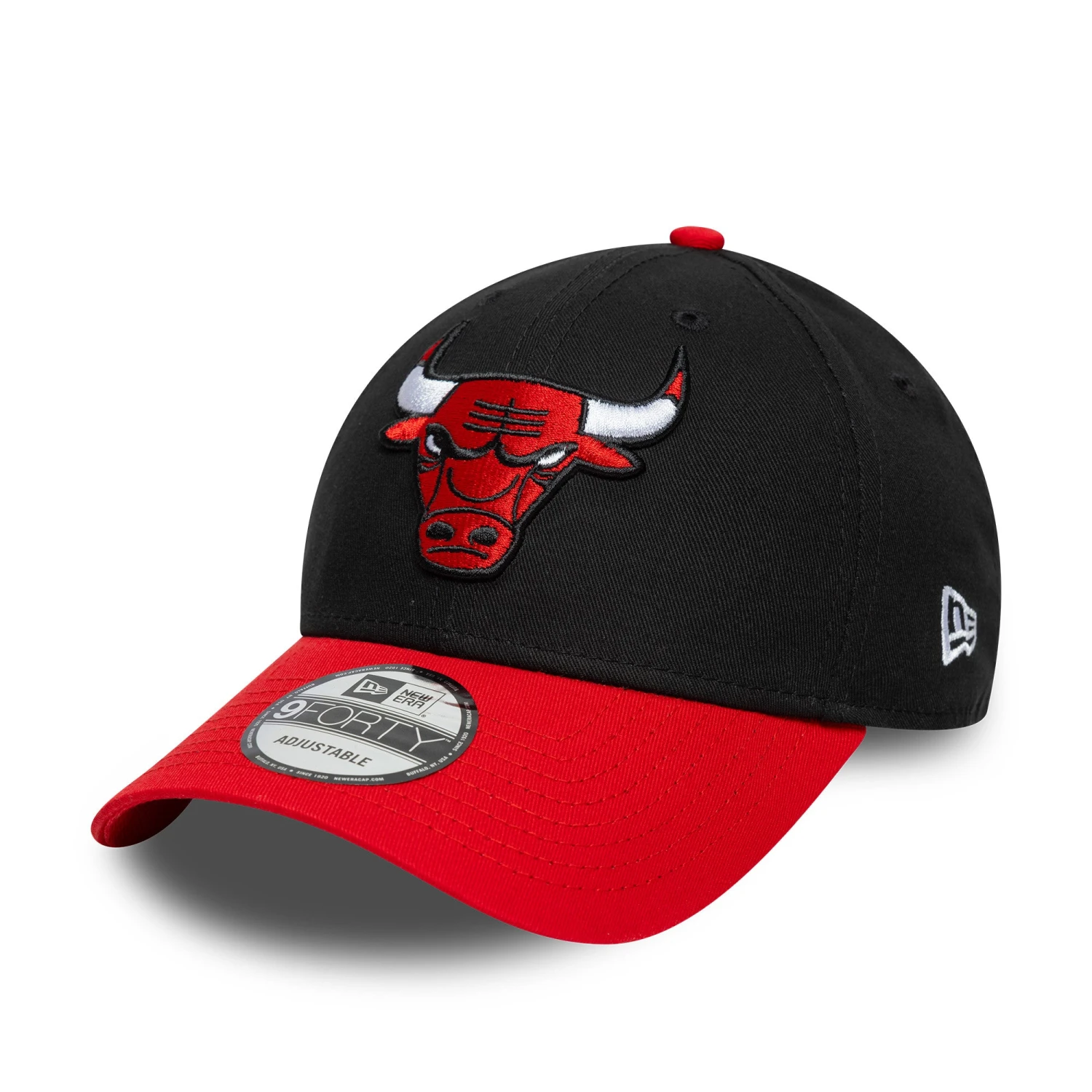 CHICAGO BULLS NBA CAP BLACK RED UV / NEW ERA 9FORTY 6 CHICAGO BULLS NBA CAP BLACK RED UV / NEW ERA 9FORTY - Image 4