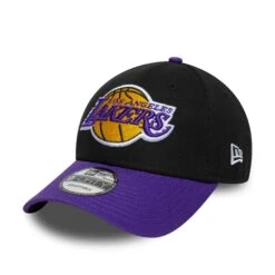 LOS ANGELES LAKERS NBA CAP BLACK PURPLE UV / NEW ERA 9FORTY 10 LOS ANGELES LAKERS NBA CAP BLACK PURPLE UV / NEW ERA 9FORTY -Headwear store 60667447