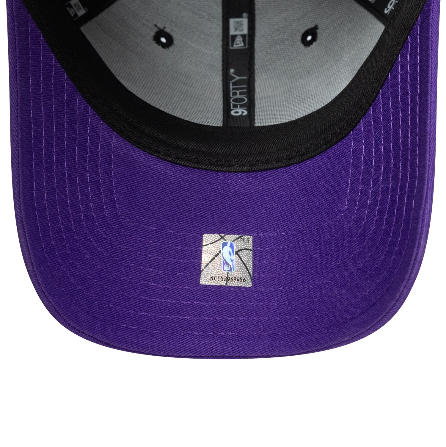 LOS ANGELES LAKERS NBA CAP BLACK PURPLE UV / NEW ERA 9FORTY 7 LOS ANGELES LAKERS NBA CAP BLACK PURPLE UV / NEW ERA 9FORTY - Image 5