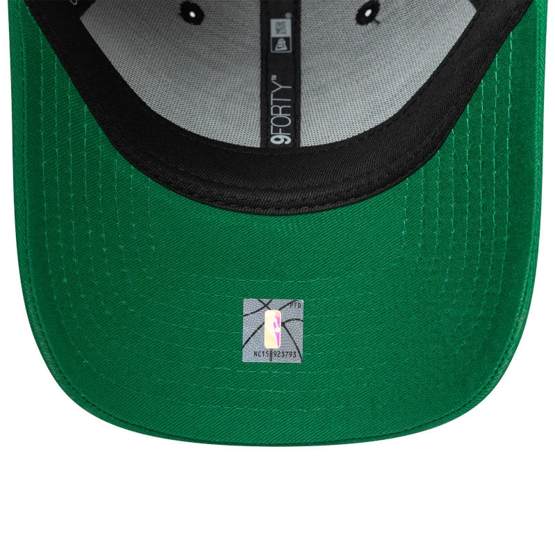 BOSTON CELTICS NBA CAP BLACK GREEN UV / NEW ERA 9FORTY 8 BOSTON CELTICS NBA CAP BLACK GREEN UV / NEW ERA 9FORTY - Image 6