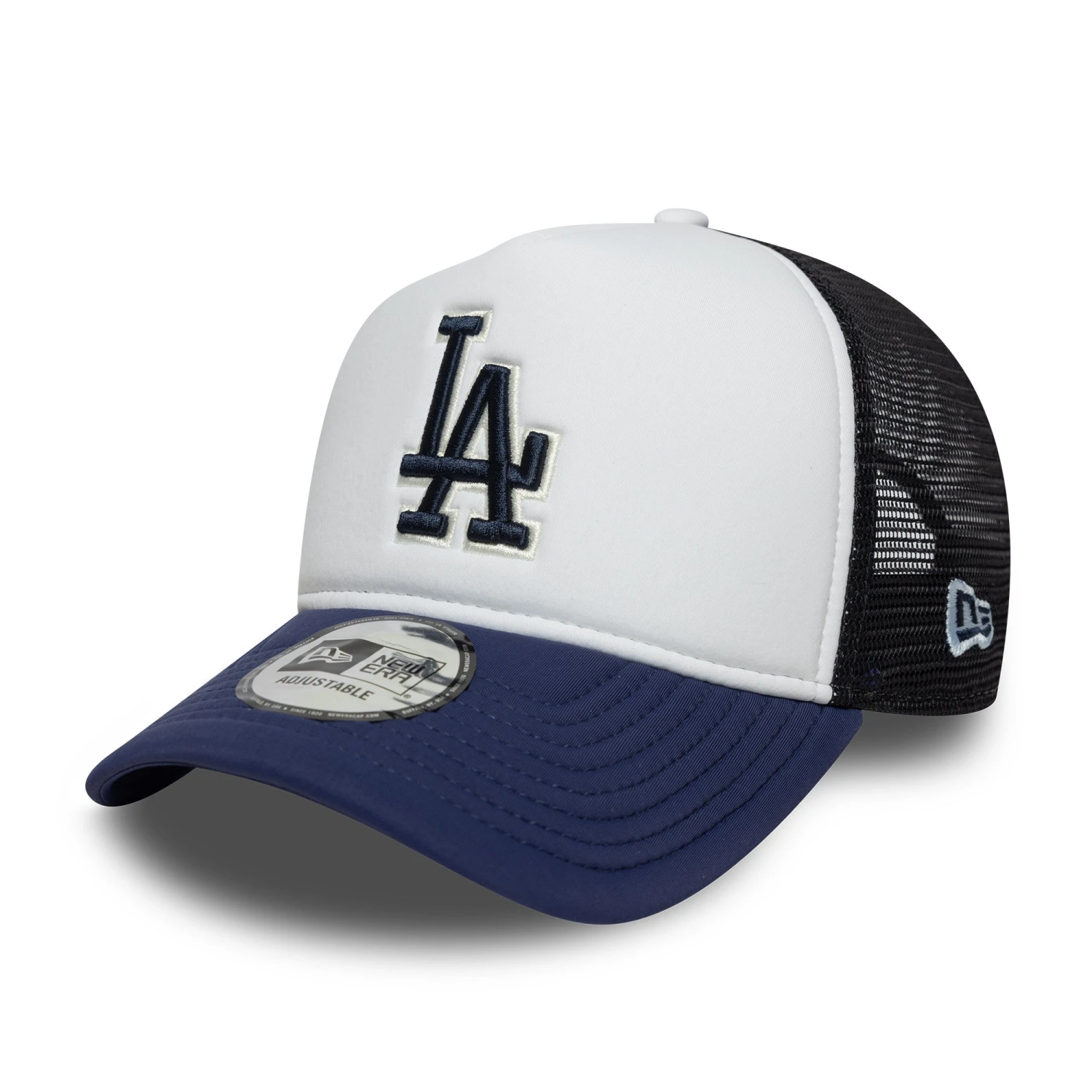 LOS ANGELES DODGERS MLB CAP WHITE NAVY UV / NEW ERA 9FORTY TRUCKER 7 LOS ANGELES DODGERS MLB CAP WHITE NAVY UV / NEW ERA 9FORTY TRUCKER - Image 5