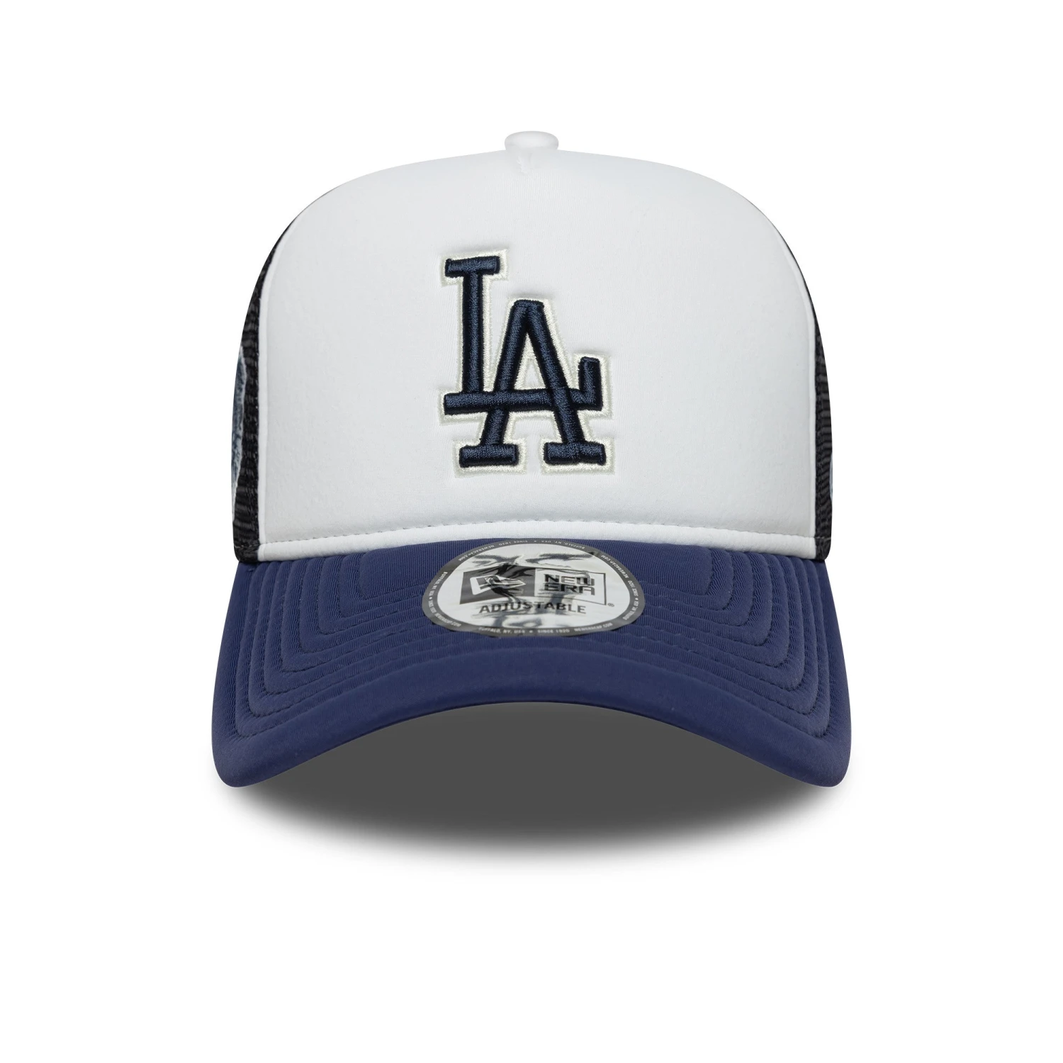 LOS ANGELES DODGERS MLB CAP WHITE NAVY UV / NEW ERA 9FORTY TRUCKER 6 LOS ANGELES DODGERS MLB CAP WHITE NAVY UV / NEW ERA 9FORTY TRUCKER - Image 4