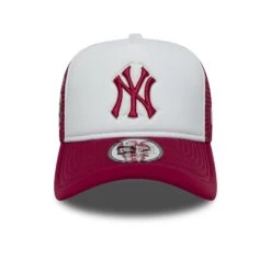 NEW YORK YANKEES MLB CAP WHITE DARKRED UV / NEW ERA 9FORTY TRUCKER 11 NEW YORK YANKEES MLB CAP WHITE DARKRED UV / NEW ERA 9FORTY TRUCKER -Headwear store 60667460 1