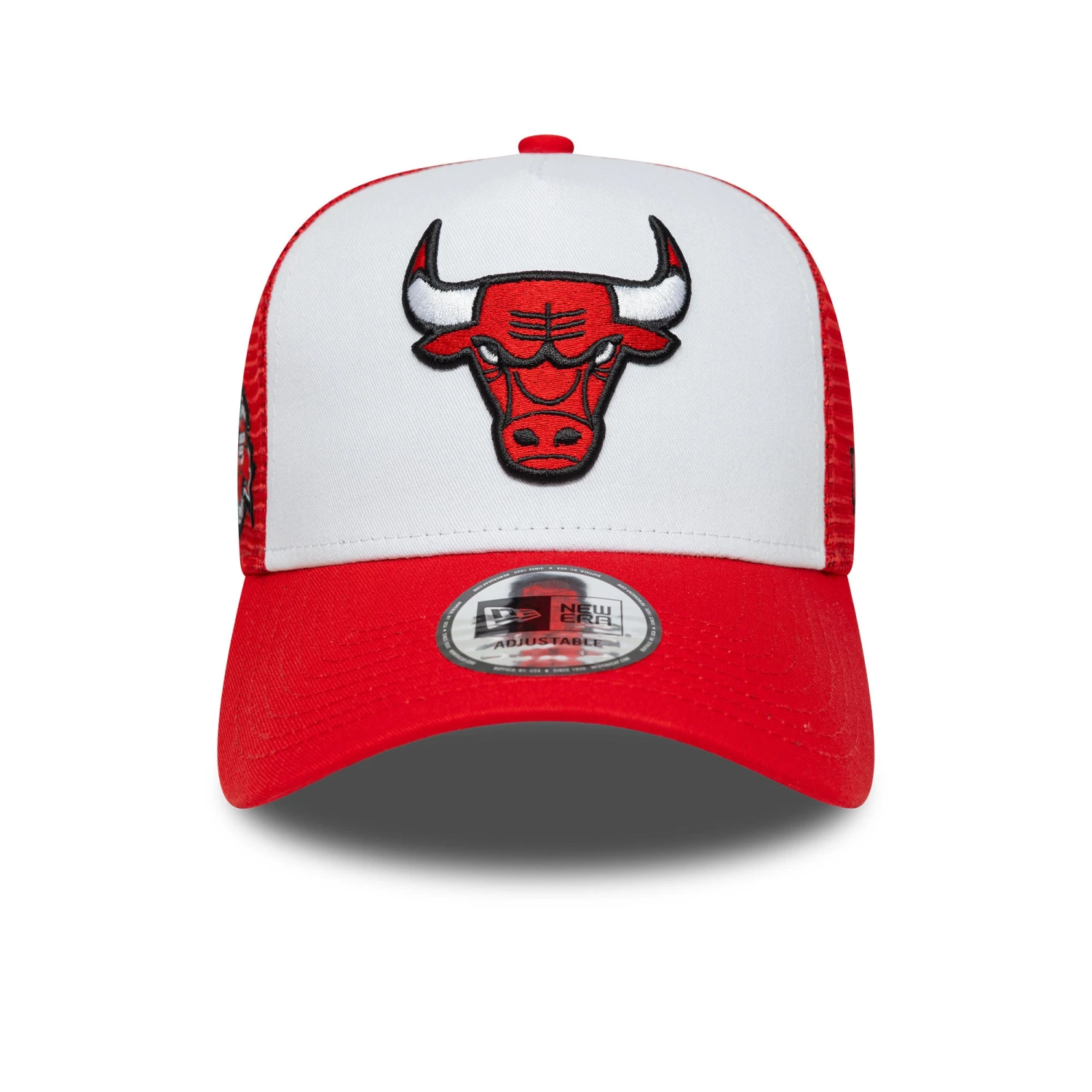 CHICAGO BULLS NBA CAP WHITE RED UV / NEW ERA 9FORTY TRUCKER 6 CHICAGO BULLS NBA CAP WHITE RED UV / NEW ERA 9FORTY TRUCKER - Image 4