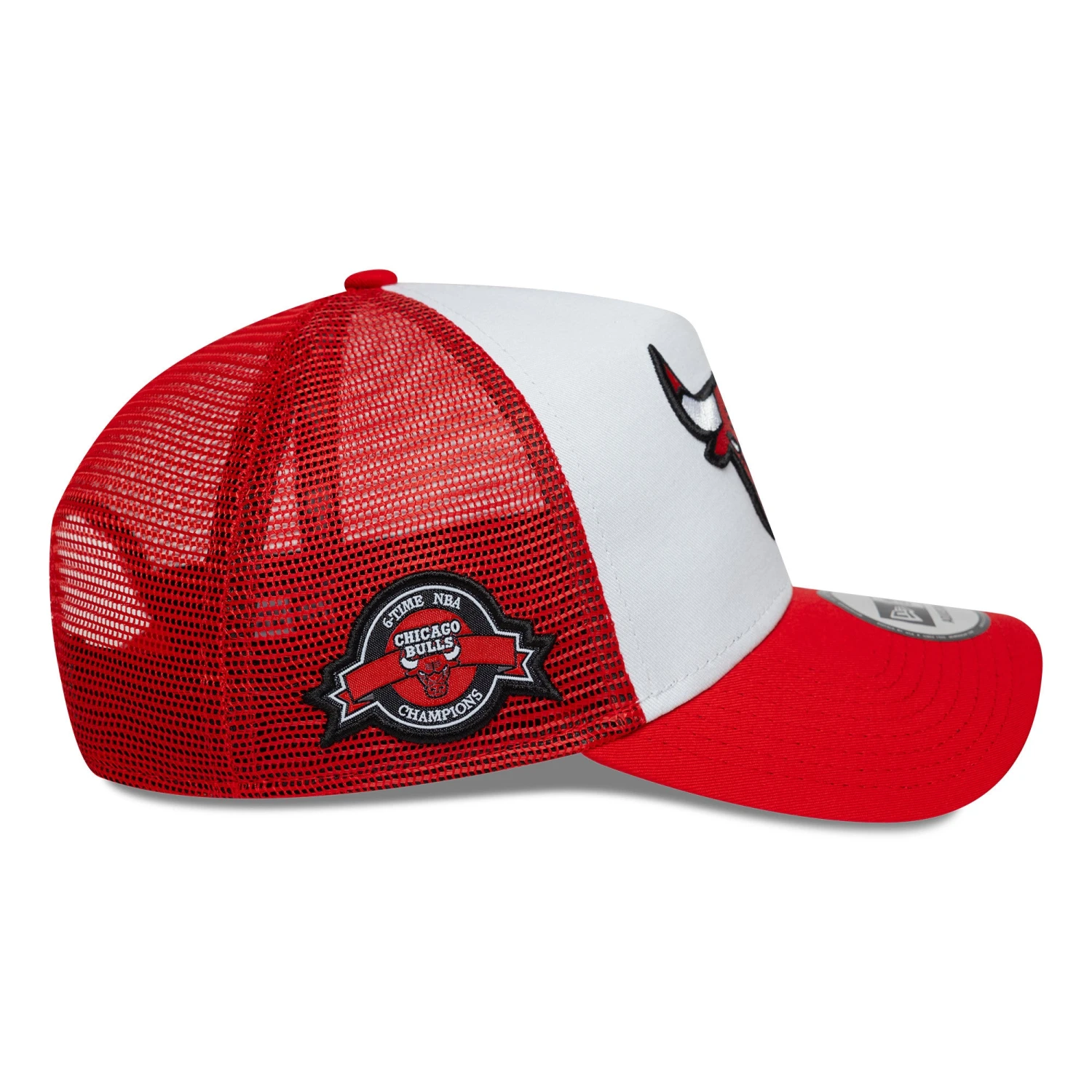 CHICAGO BULLS NBA CAP WHITE RED UV / NEW ERA 9FORTY TRUCKER 4 CHICAGO BULLS NBA CAP WHITE RED UV / NEW ERA 9FORTY TRUCKER - Image 2