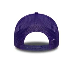 LOS ANGELES LAKERS NBA CAP WHITE PURPLE UV / NEW ERA 9FORTY TRUCKER -Headwear store 60667463 3