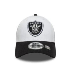 LAS VEGAS RAIDERS NFL CAP WHITE / BLACK UV NEW ERA 39THIRTY 10 LAS VEGAS RAIDERS NFL CAP WHITE / BLACK UV NEW ERA 39THIRTY -Headwear store 60667475 1
