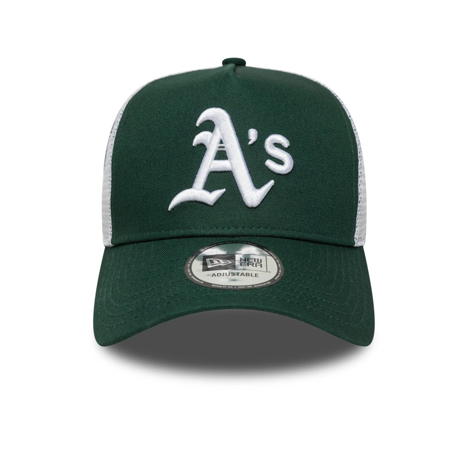 OAKLAND ATHLETICS MLB DARK GREEN / NEW ERA 9-FORTY A-FRAME TRUCKER 5 OAKLAND ATHLETICS MLB DARK GREEN / NEW ERA 9-FORTY A-FRAME TRUCKER - Image 3