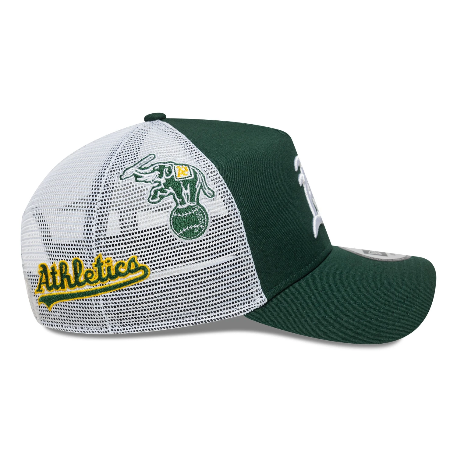 OAKLAND ATHLETICS MLB DARK GREEN / NEW ERA 9-FORTY A-FRAME TRUCKER 4 OAKLAND ATHLETICS MLB DARK GREEN / NEW ERA 9-FORTY A-FRAME TRUCKER - Image 2