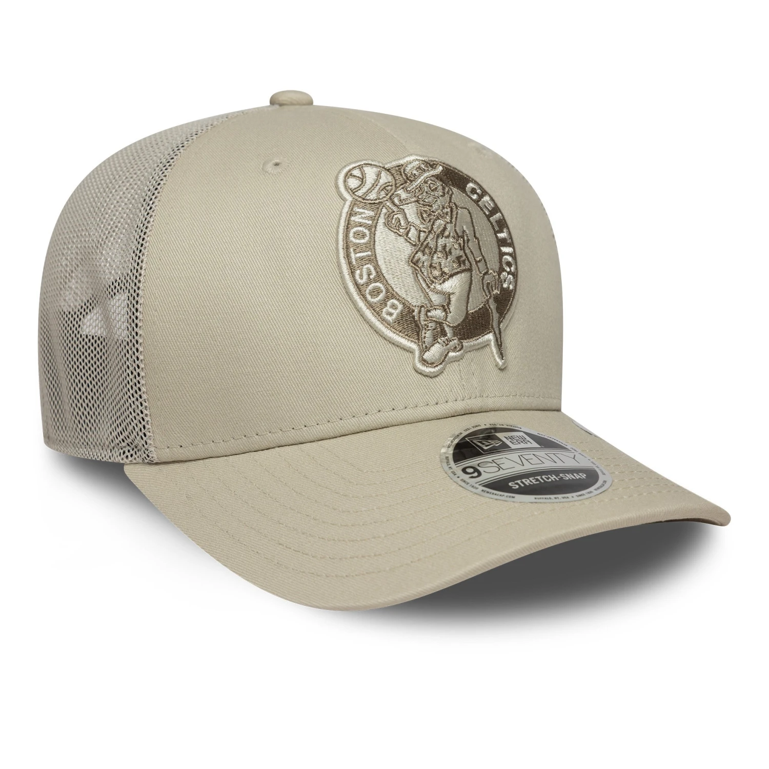 BOSTON CELTICS NBA CAP BEIGE UV / NEW ERA 9SEVENTY 7 BOSTON CELTICS NBA CAP BEIGE UV / NEW ERA 9SEVENTY - Image 5