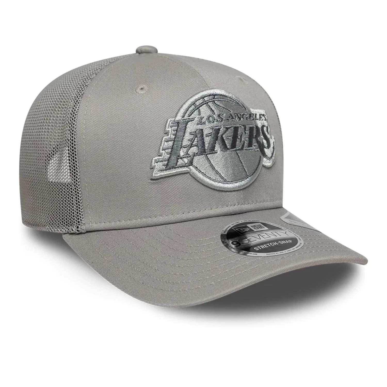 LOS ANGELES LAKERS NBA CAP GRAY UV / NEW ERA 9SEVENTY 6 LOS ANGELES LAKERS NBA CAP GRAY UV / NEW ERA 9SEVENTY - Image 4
