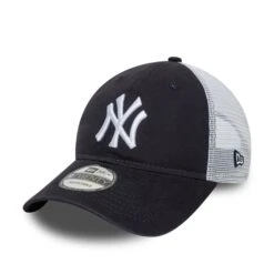 NEW YORK YANKEES MLB CAP NAVY UV / NEW ERA 9TWENTY TRUCKER