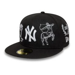 NEW YORK YANKEES BLACK GRAY UV / NEW ERA 59FIFTY FITTED CAP