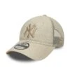 NEW YORK YANKEES MLB CAP BEIGE UV / NEW ERA 9TWENTY TRUCKER 2 NEW YORK YANKEES MLB CAP BEIGE UV / NEW ERA 9TWENTY TRUCKER -Headwear store 60667672