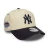 NEW YORK YANKEES MLB CAP BEIGE GREEN UV / NEW ERA 9FORTY A-FRAME