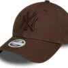 NEW ERA 9FORTY WOMEN LEAGUE ESSENTIAL MLB NEW YORK YANKEES BROWN CAP