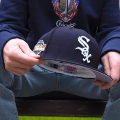 NEW ERA 59FIFTY MLB CHICAGO WHITE SOX WS 2005 NAVY/GREY UV FITTED CAP 15 NEW ERA 59FIFTY MLB CHICAGO WHITE SOX WS 2005 NAVY/GREY UV FITTED CAP -Headwear store 70297148 new era 59fifty mlb chicago white sox navy grey underbrim scaled 1