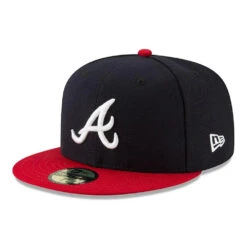 NEW ERA 59FIFTY MLB AUTHENTIC ATLANTA BRAVES TEAM FITTED CAP 15 NEW ERA 59FIFTY MLB AUTHENTIC ATLANTA BRAVES TEAM FITTED CAP -Headwear store 70361069 left new era 59FIFTY MLB AUTHENTIC ATLANTA BRAVES TEAM FITTED CAP