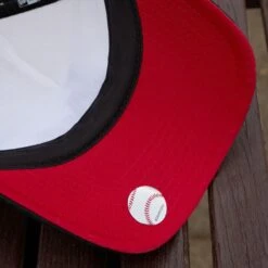 NEW ERA 9FORTY A-FRAME TRUCKER MLB LOS ANGELES DODGERS 40TH ANNIVERSARY TWO TONE / RED UV SNAPBACK -Headwear store 728A5039