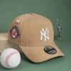 NEW ERA 9FORTY A-FRAME MLB NEW YORK YANKEES 100TH ANNIVERSARY CAMEL / PINK UV SNAPBACK 2 NEW ERA 9FORTY A-FRAME MLB NEW YORK YANKEES 100TH ANNIVERSARY CAMEL / PINK UV SNAPBACK -Headwear store 728A5068
