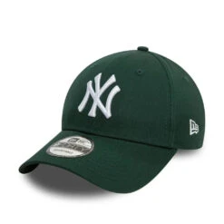 NEW ERA 9FORTY MLB LEAGUE ESSENTIAL NEW YORK YANKEES DARK GREEN CAP