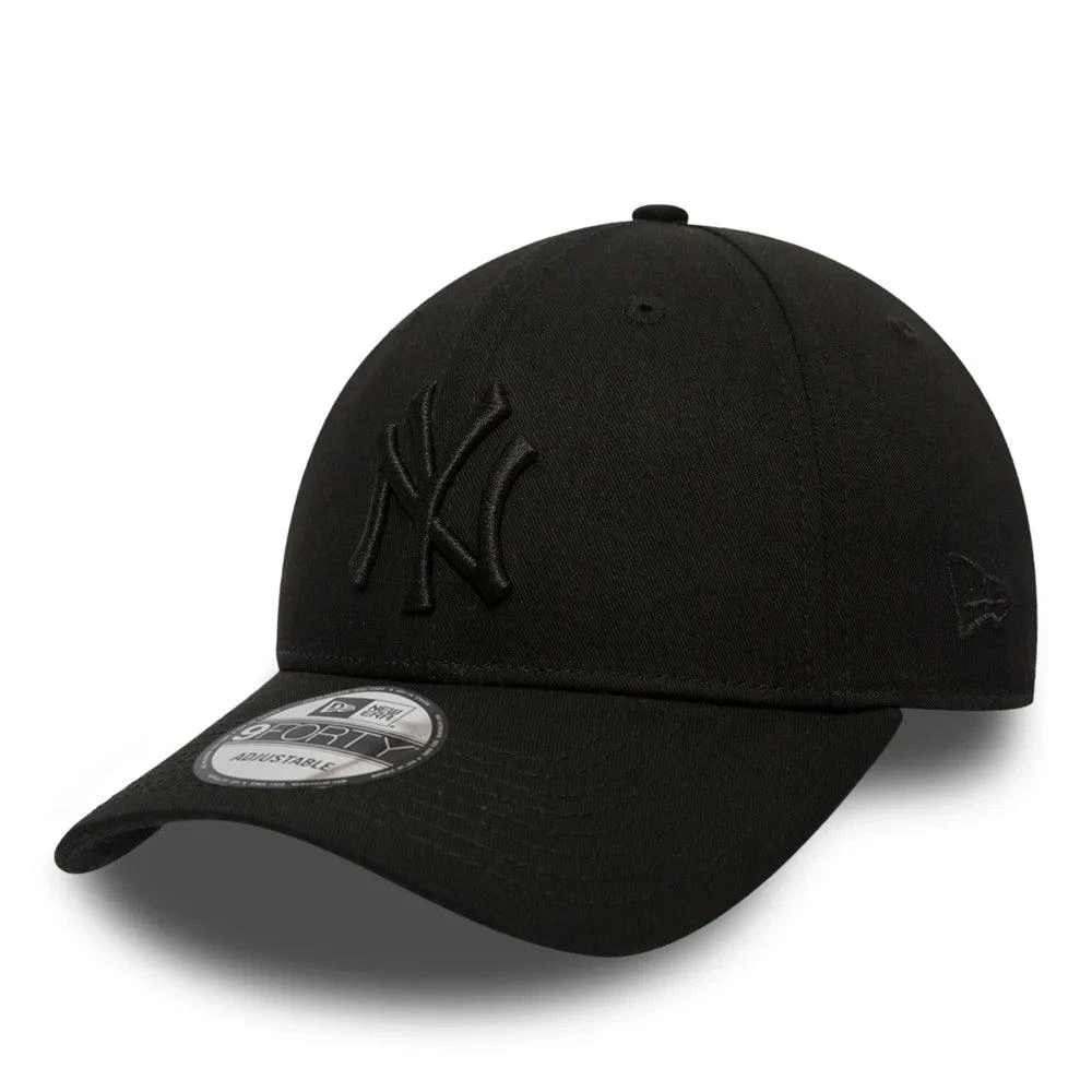 NEW ERA 9FORTY LEAGUE ESSENTIAL NEW YORK YANKEES BLACK CAP 3 NEW ERA 9FORTY LEAGUE ESSENTIAL NEW YORK YANKEES BLACK CAP