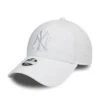 NEW ERA 9FORTY WOMEN MLB NEW YORK YANKEES WHITE / WHITE CAP