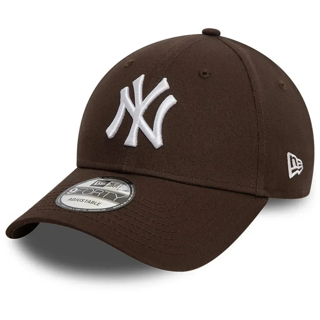 NEW ERA 9FORTY MLB LEAGUE ESSENTIAL NEW YORK YANKEES BROWN CAP 3 NEW ERA 9FORTY MLB LEAGUE ESSENTIAL NEW YORK YANKEES BROWN CAP