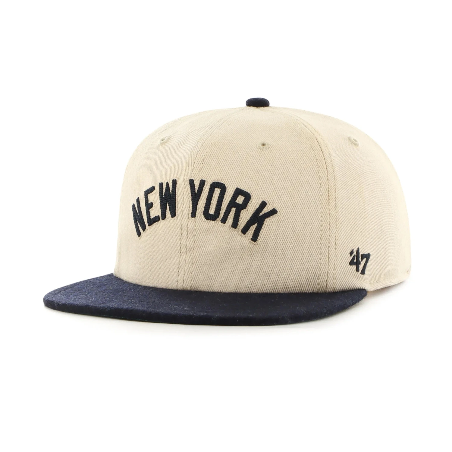 '47 BRAND MLB NEW YORK YANKEES FIELDSTONE ’47 CAPTAIN RL TWO TONE CAP 3 '47 BRAND MLB NEW YORK YANKEES FIELDSTONE ’47 CAPTAIN RL TWO TONE CAP