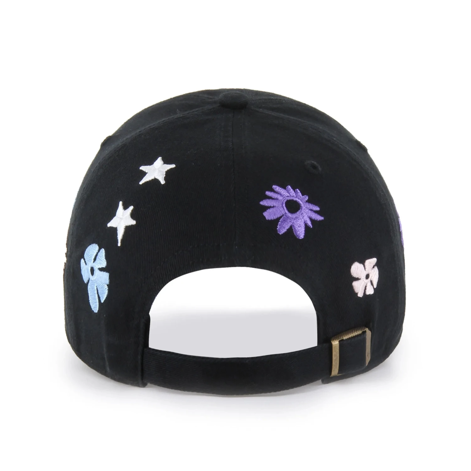 '47 BRAND MLB LOS ANGELES DODGERS FLORA ’47 CLEAN UP BLACK CAP 4 '47 BRAND MLB LOS ANGELES DODGERS FLORA ’47 CLEAN UP BLACK CAP - Image 2