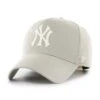 '47 BRAND MLB NEW YORK YANKEES FOUNDTATION ’47 OFFSIDE DT GREY CAP 1 '47 BRAND MLB NEW YORK YANKEES FOUNDTATION ’47 OFFSIDE DT GREY CAP -Headwear store B FNDOF17GWP F5 HR F