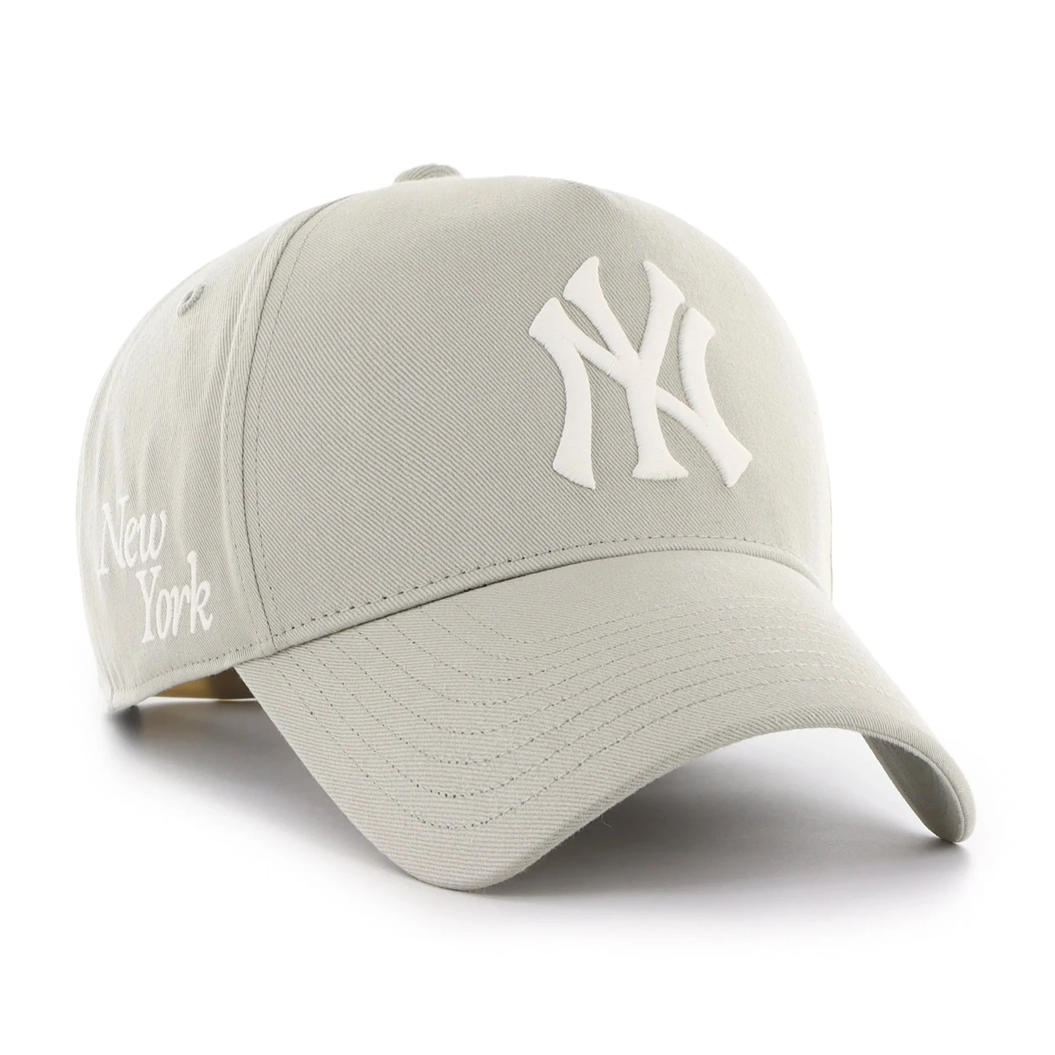 '47 BRAND MLB NEW YORK YANKEES FOUNDTATION ’47 OFFSIDE DT GREY CAP 6 '47 BRAND MLB NEW YORK YANKEES FOUNDTATION ’47 OFFSIDE DT GREY CAP - Image 4