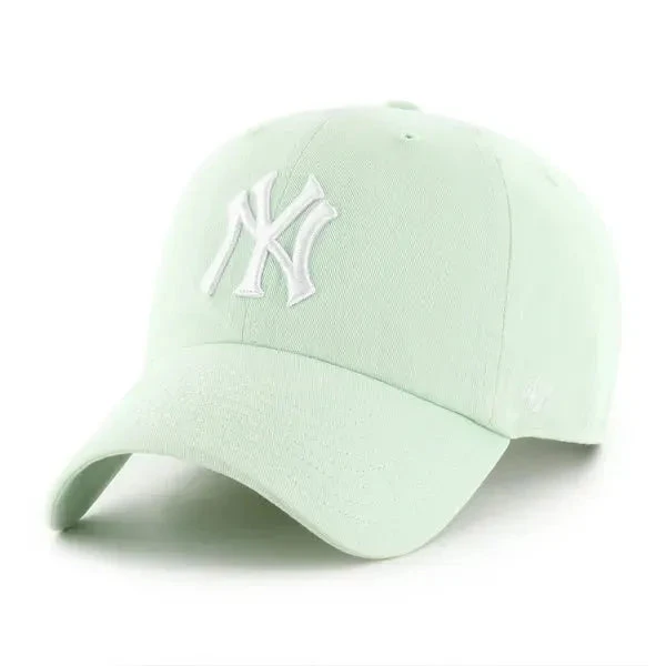 '47 BRAND MLB NEW YORK YANKEES ’47 CLEAN UP W/NO LOOP LABEL GREEN 3 '47 BRAND MLB NEW YORK YANKEES ’47 CLEAN UP W/NO LOOP LABEL GREEN