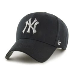 '47 BRAND MLB NEW YORK YANKEES RETRO STRIPLE UNDER 47 MVP BLACK