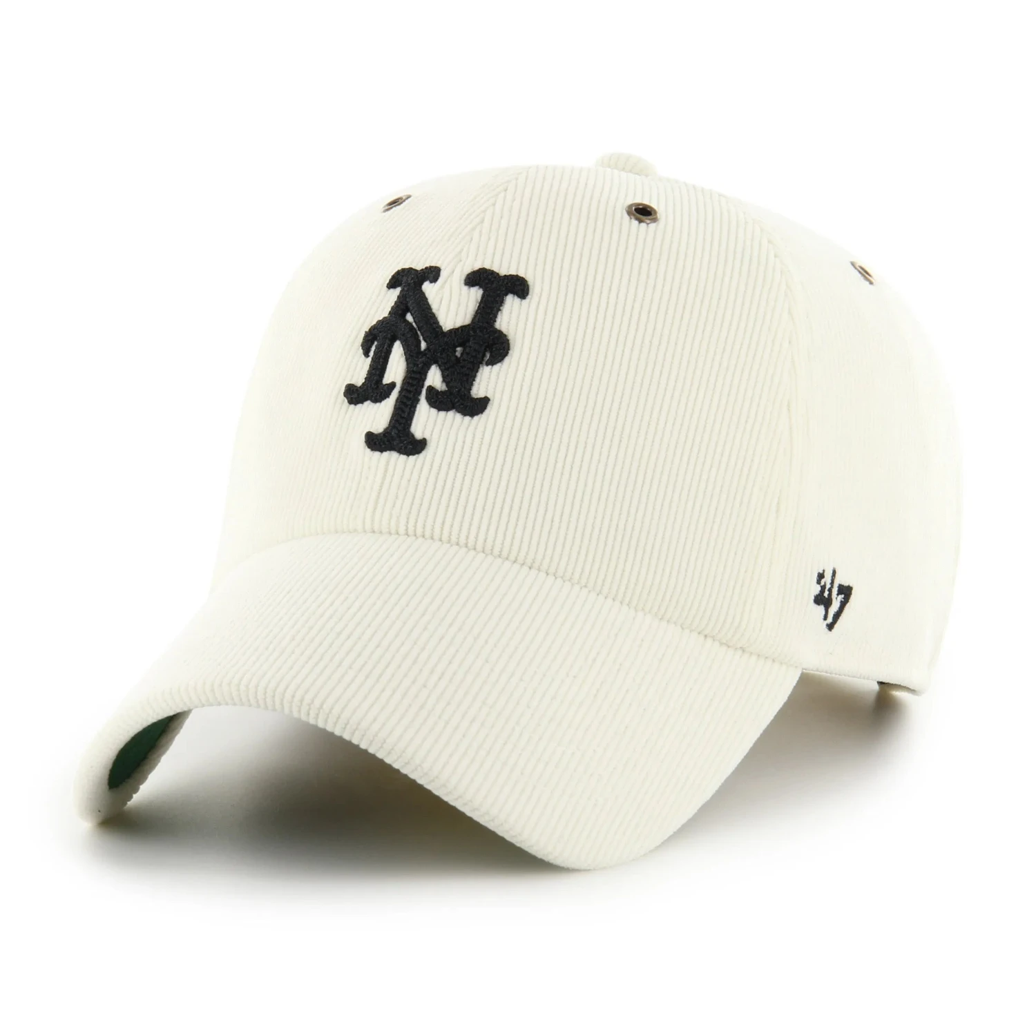 '47 BRAND MLB NEW YORK METS THIN CORD ’47 CLEAN UP SANDSTONE CAP 3 '47 BRAND MLB NEW YORK METS THIN CORD ’47 CLEAN UP SANDSTONE CAP