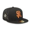 NEW ERA 59FIFTY MLB SAN FRANCISCO GIANTS ALL STAR GAME 2022 BLACK / TROPIC GREY UV FITTED TRUCKER CAP 1 NEW ERA 59FIFTY MLB SAN FRANCISCO GIANTS ALL STAR GAME 2022 BLACK / TROPIC GREY UV FITTED TRUCKER CAP -Headwear store B16862 3