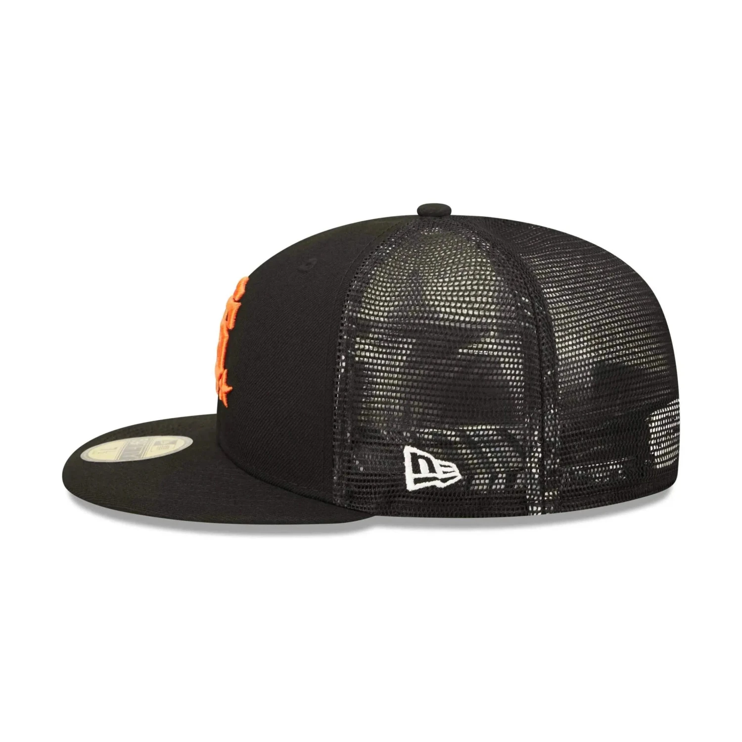 NEW ERA 59FIFTY MLB SAN FRANCISCO GIANTS ALL STAR GAME 2022 BLACK / TROPIC GREY UV FITTED TRUCKER CAP 7 NEW ERA 59FIFTY MLB SAN FRANCISCO GIANTS ALL STAR GAME 2022 BLACK / TROPIC GREY UV FITTED TRUCKER CAP - Image 5