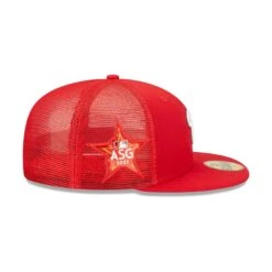 NEW ERA 59FIFTY MLB WASHINGTON NATIONALS ALL STAR GAME 2022 RED / TROPIC RED UV FITTED TRUCKER CAP 14 NEW ERA 59FIFTY MLB WASHINGTON NATIONALS ALL STAR GAME 2022 RED / TROPIC RED UV FITTED TRUCKER CAP -Headwear store B16865 4