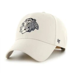 '47 BRAND NHL CHICAGO BLACKHAWKS SNAPBACK '47 MVP BONE