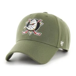 '47 BRAND NHL ANAHEIM DUCKS '47 MVP SNAPBACK GREEN CAP